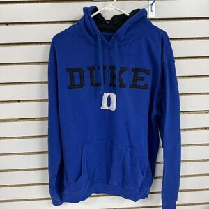Duke Blue Devils Hoodie Adult Large Pullover Long Sleeve Sweatshirt - BUB